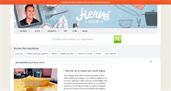 Desktop Screenshot of hervecuisine.com